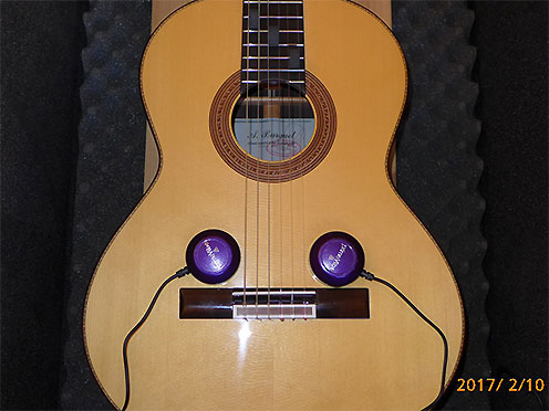 Einschwingen: Konzertgitarre Amalio Burguet A1 Einschwingen: Konzertgitarre Amalio Burguet A1